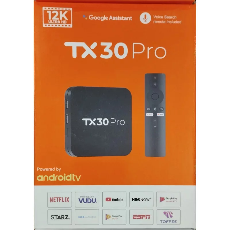 TX30 Pro 12K Ultra HD Android TV Box