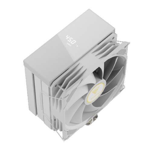 Gamdias BOREAS E2-41D WH Digital Display Single Tower Air CPU Cooler