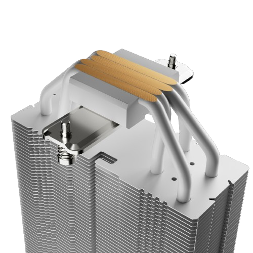 Gamdias BOREAS E2-41D WH Digital Display Single Tower Air CPU Cooler