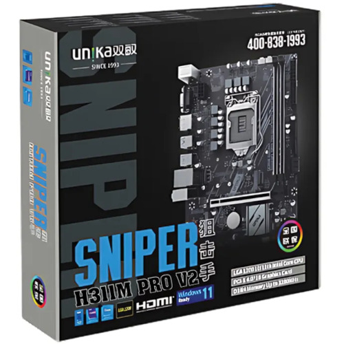Unika-H311M Pro V2 Sniper Motherboard