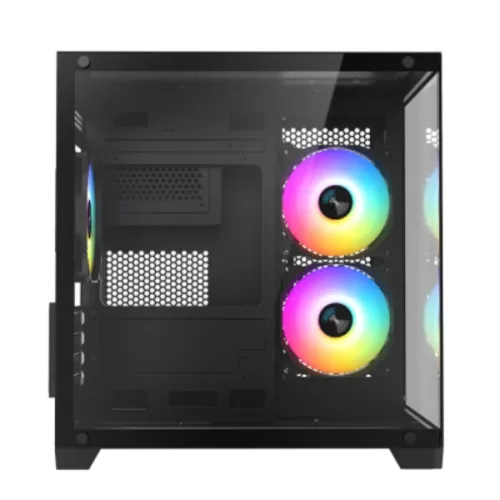 Xtreme S270B ARGB Mid Tower Casing With 3 ARGB Fan
